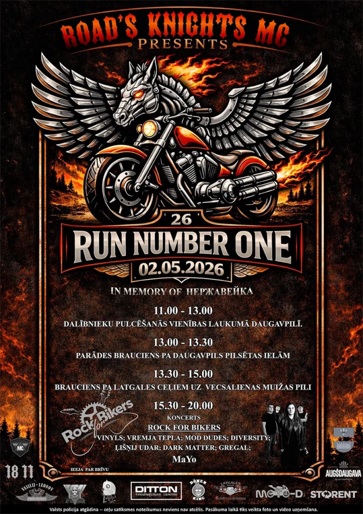 Road's Knights MC - RUN NUBMER ONE 26