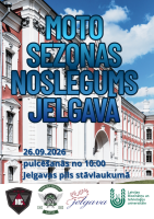 Moto sezonas noslēgums Jelgavā